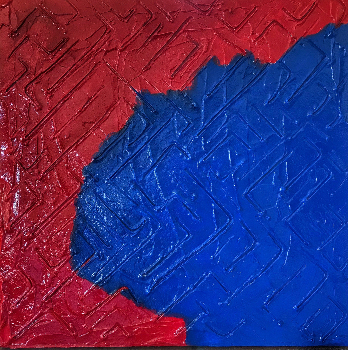 Rouge et bleu