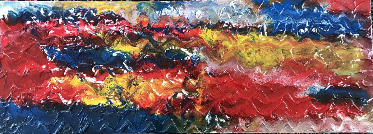 Colored sea